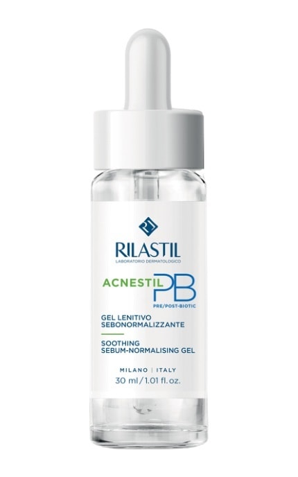 RILASTIL-Гель для кожи склонной к акне Rilastil Acnestil увлажняющий себонормализующий 30 мл-8055510240516