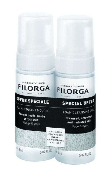 FILORGA-Мусс для лица очищающий Filorga Дуо 150 мл х 2 шт-3540550016276