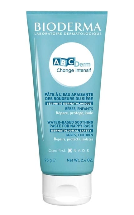 BIODERMA-Крем під підгузок Bioderma ABCDerm Intensive Change Water Paste 75 мл -3701129802168