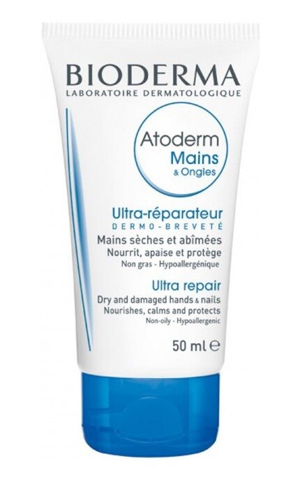 BIODERMA-Крем для рук Bioderma Atoderm 50 мл-3701129804193
