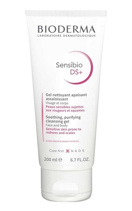 BIODERMA-Гель Bioderma Sensibio DS+ Очисний 200 мл-3701129807729