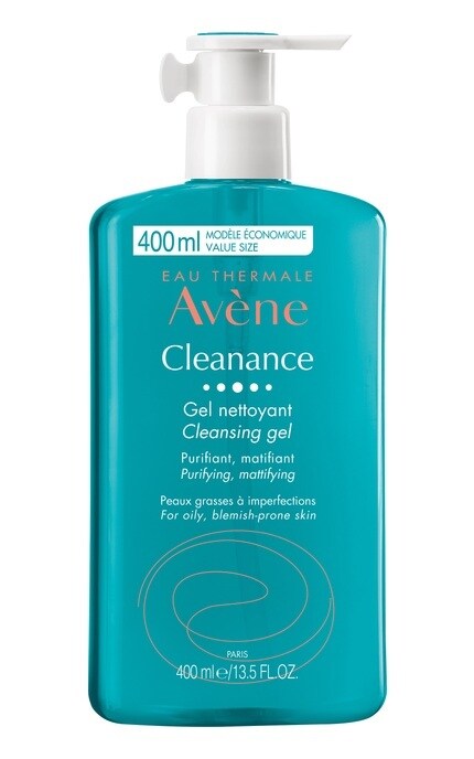 AVENE-Гель для лица и тела Avene Cleanance очищающий 400 мл -3282770207774