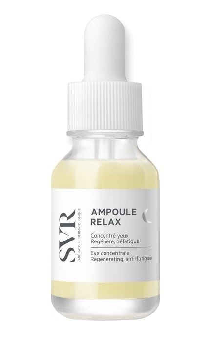 SVR-Концентрат для кожи вокруг глаз SVR Ampoule Relax Восстанавливающий для уставшей кожи 15 мл-3662361001224