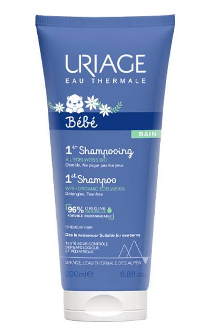 URIAGE-Шампунь экстрамягкий Uriage 1er Shampooing Extra Gentle для детей и младенцев 200 мл-3661434008627