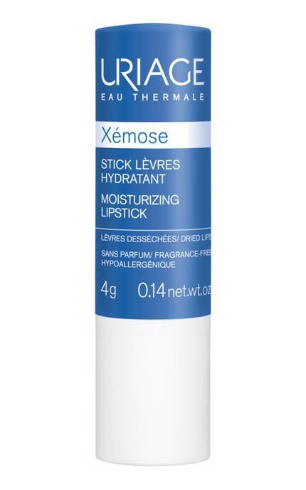 URIAGE-Бальзам для губ Uriage Xemose Moisturizing Lipstick Увлажняющий 4 г-3661434004452