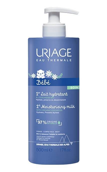 URIAGE-Молочко зволожувальне Uriage Baby 1st Moisturizing Milk для дитячої шкіри 500 мл-3661434008610