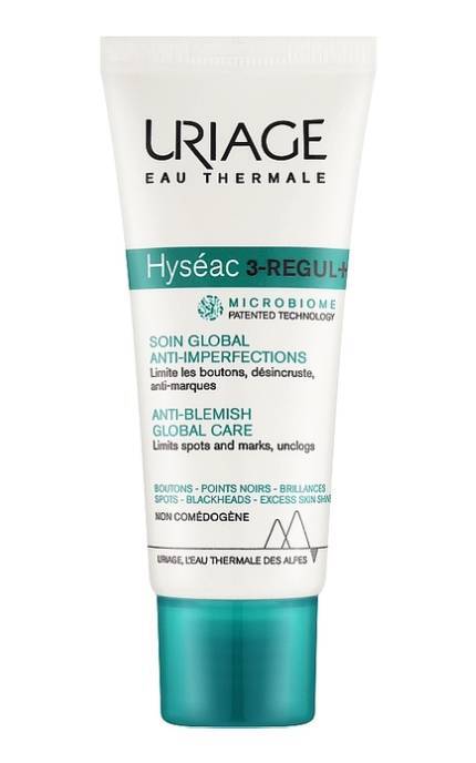 URIAGE-Крем для лица Uriage Hyseac 3-Regul Global Anti-Imperfection Care 40 мл-3661434009648
