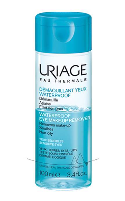 URIAGE-Средство для снятия водостойкого макияжа Uriage Waterproof Eye Make-Up Remover Двухфазное средство 100 мл-3661434003691