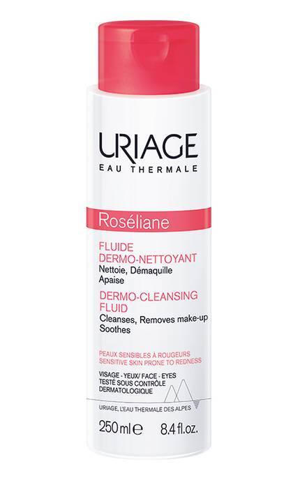 URIAGE-Эмульсия Uriage Roséliane Dermo-Soothing Fluid для снятия макияжа 250 мл-3661434003431