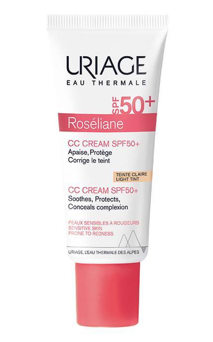 URIAGE-CC-крем Uriage Розельян SPF50+ против покраснений 40 мл-3661434008511