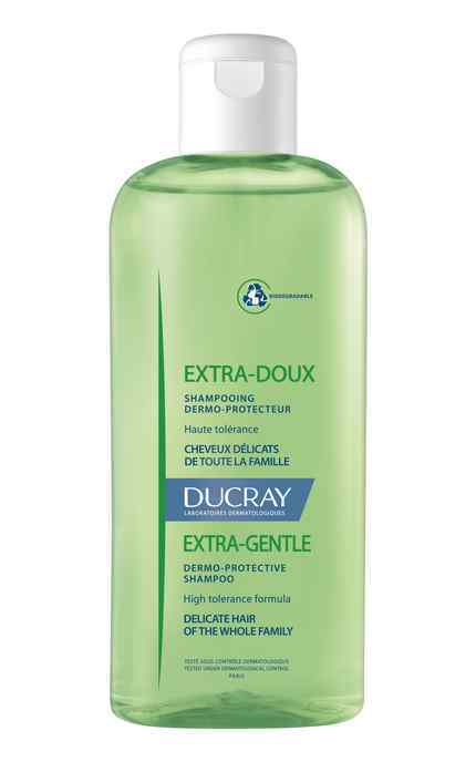 DUCRAY-Шампунь для волос Ducray Экстра-Ду Защитный для частого применения 200 мл -3282770148299