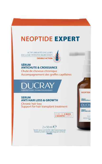 DUCRAY-Сироватка Ducray Неоптид Проти випадіння та для росту волосся 50 мл х 2 шт-3282770153255