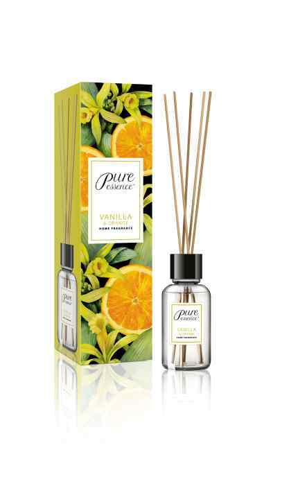 PURE ESSENCE-Диффузор ароматический Pure Essence Ваниль и апельсин 25 мл-5902815181187