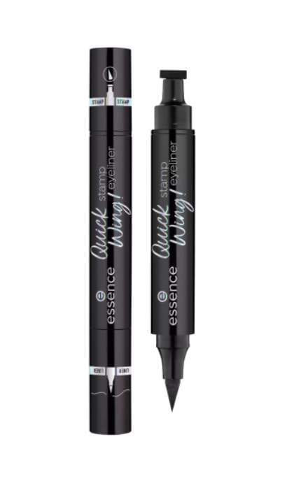 ESSENCE-Підводка для очей Еssence Eyeliner + Stamp Quick Wing! - 01 Black 3.5 мл-4059729490605