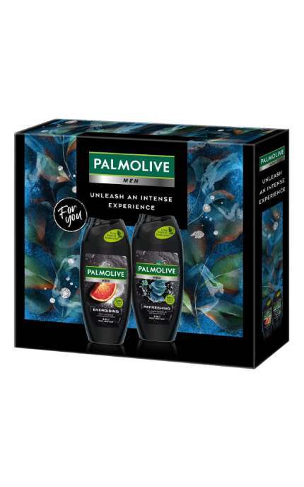 PALMOLIVE-Набор подарочный для мужчин Palmolive Men Duo Энергичный 500 мл-8718951695443