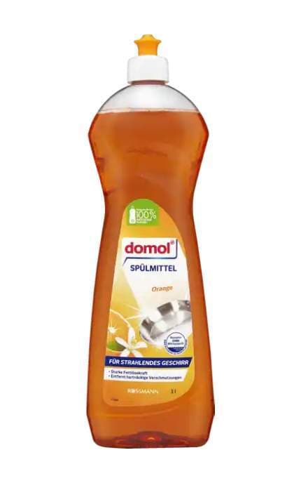 DOMOL-Засіб для миття посуду Domol Апельсин 1000 мл-4305615095455