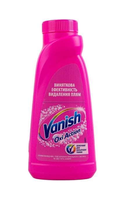 VANISH-Засіб для видалення плям Vanish Oxi Action для тканин рідкий 500 мл-4820232971055