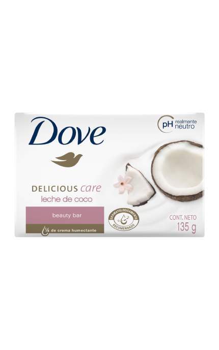 DOVE-Крем-мыло Dove Кокосовое молочко и лепестки жасмина 135 г-7891150044630