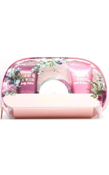 WATSONS-Набор подарочный Botanical Garden Гель для душа+лосьон для тела+мыло для тела+косметическая сумка-4894819705296