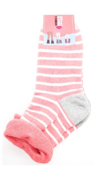 WOMEN'S CODE-Шкарпетки жіночі Women's Code махрові з відворотом -4820163325163