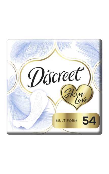 DISCREET-Прокладки щоденні Discreet Skin Love 54 шт-8700216153089