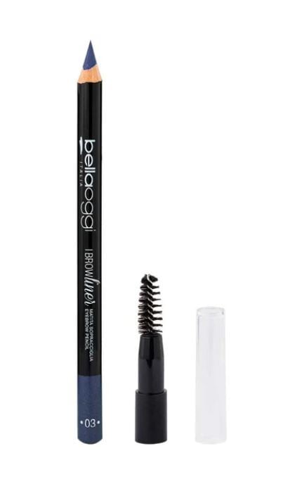 BELLAOGGI-Карандаш для бровей BellaOggi I Brow Liner Eyebrow Pencil 03 1 шт-8028997053276