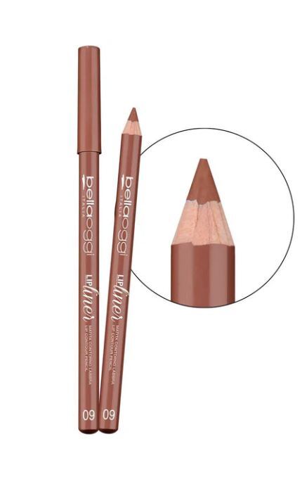 BELLAOGGI-Карандаш для губ Bellaoggi Lip Liner 09 1 шт-8028997056512