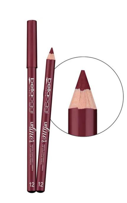 BELLAOGGI-Карандаш для губ Bellaoggi Lip Liner 12 1 шт-8028997056574