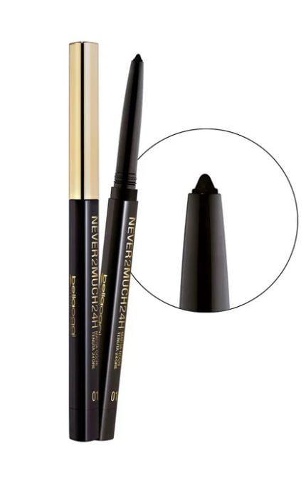 BELLAOGGI-Олівець для очей Bellaoggi Never2Much 24H 01 1 шт-8028997989322