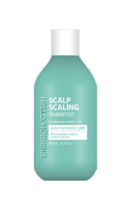 HELLO MORNING-Шампунь для очищення шкріри голови Hello, Morning 300 мл-8809925104747