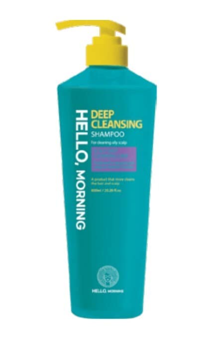 HELLO MORNING-Шампунь для волосся Hello, Morning Глибоке очищення 600 мл-8809925102729