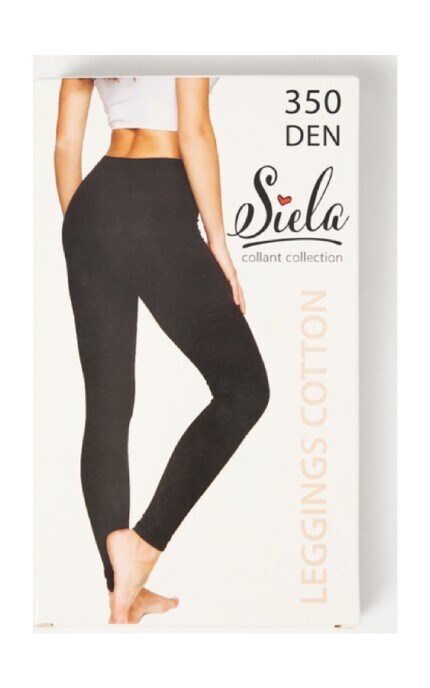 SIELA-Легінси жіночі Siela 350 Den Чорні розмір 4-4823126500454