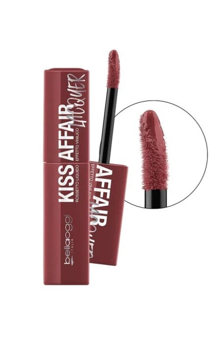 BELLAOGGI-Помада Bellaoggi Rossetto Kiss Affair Lacquer 130 3,9 мл-8028997995439