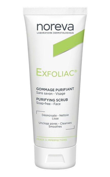 NOREVA-Скраб очищувальний Noreva Laboratoires Exfoliac Purifying Scrub для обличчя 50 мл-3571940000384