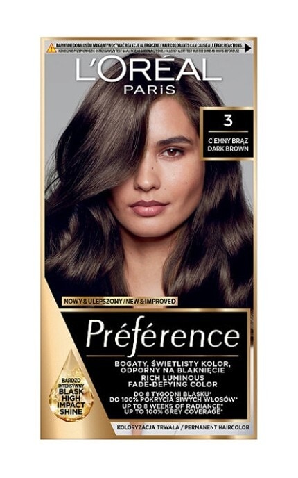 PREFERENCE-Фарба для волосся L’Oreal Paris Preference 3.0 Бразилія темно-каштановий 1 шт-3600010012863