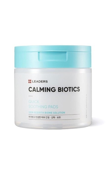 LEADERS-Пади для обличчя Leaders Calming Biotics Зволожуючі 80 шт-8809672283665