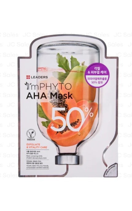 LEADERS-Маска для обличчя Leaders AHA 25 мл-8809672283566