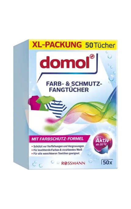 DOMOL-Пастка для кольору та бруду Domol 50 шт-4305615736723