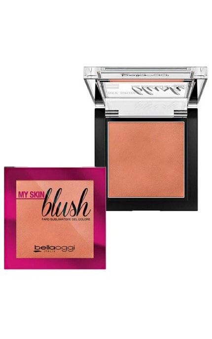 BELLAOGGI-Румяна для лица Bellaoggi My Skin Blush 01 4,5 г-8028997081699