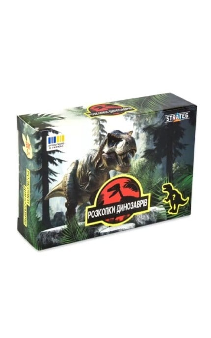 STRATEG-Набор для творчества для детей от 3 лет Strateg Раскопки динозавров 1 шт-4823113883621