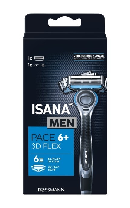 ISANA MEN-Станок для бритья мужской Isana Men 6 лезвий 1 картридж 1 шт-4305615613932