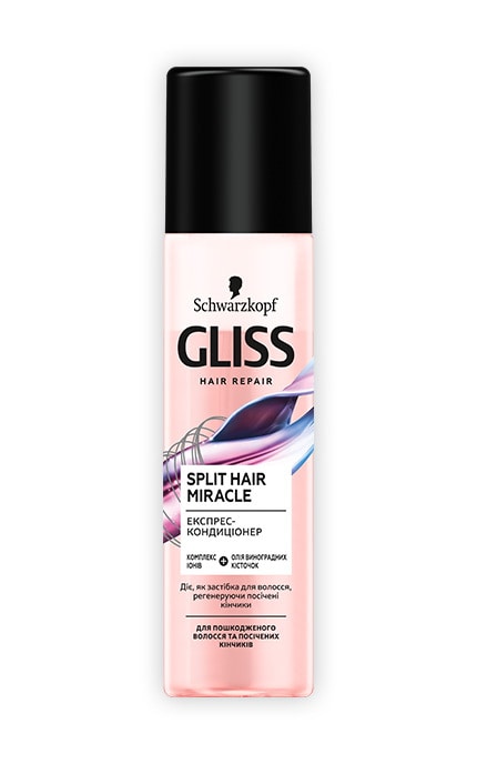 Gliss-Експрес-кондиціонер для волосся Shwarzkopf Gliss Split Hair Miracle 200 мл-9000101287233