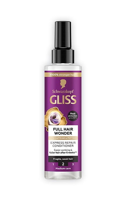 Gliss-Експрес-кондиціонер для волосся Gliss Full Hair Wonder Відновлюючий 200 мл-9000101749670