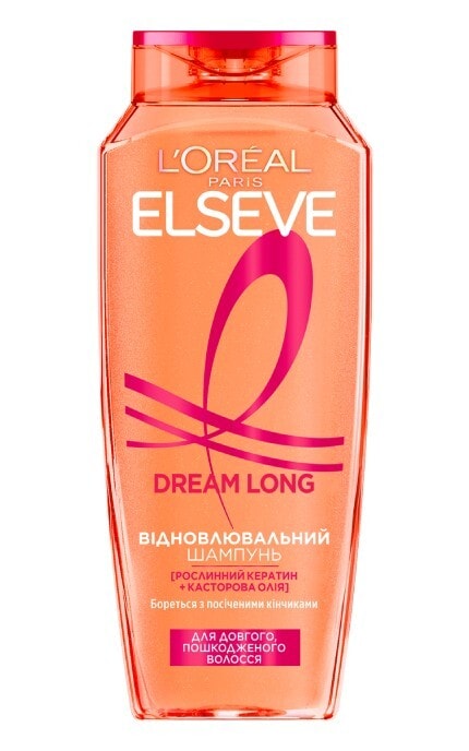 ELSEVE-Шампунь для довгого пошкодженого волосся Elseve Dream long 400 мл-3600523759521