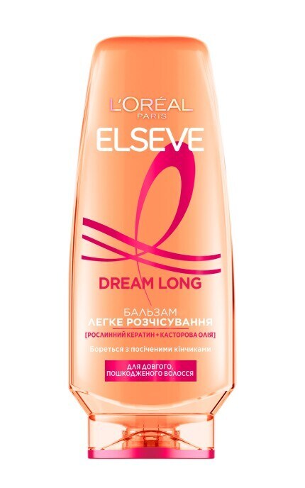 ELSEVE-Бальзам для длинных поврежденных волос Elseve Dream long Легкое Расчесывание 200 мл-3600523759569