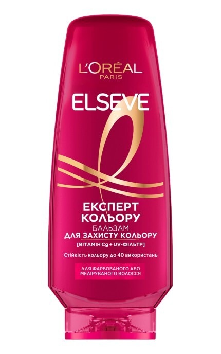 ELSEVE-Бальзам-ополаскиватель для волос L’Oreal Paris Elseve Эксперт Цвета для окрашенных или мелированных волос 200 мл-3600521364536