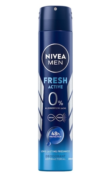 NIVEA-Дезодорант-спрей Nivea Men Активная свежесть 200 мл -5900017072876