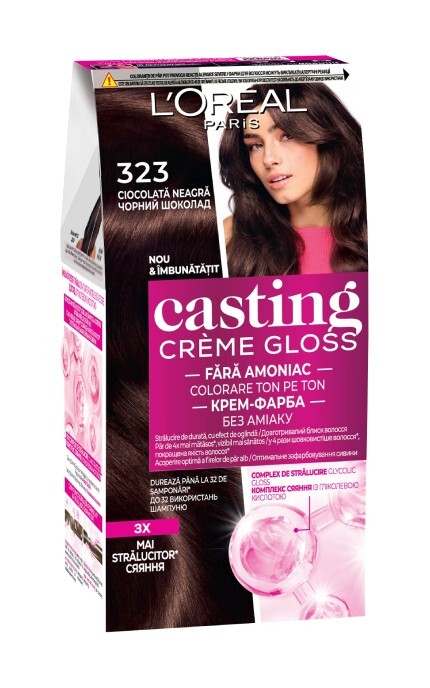 CASTING CG-Краска для волос без аммиака Сasting Creme Gloss 323 черный шоколад 1 шт-3600521367032
