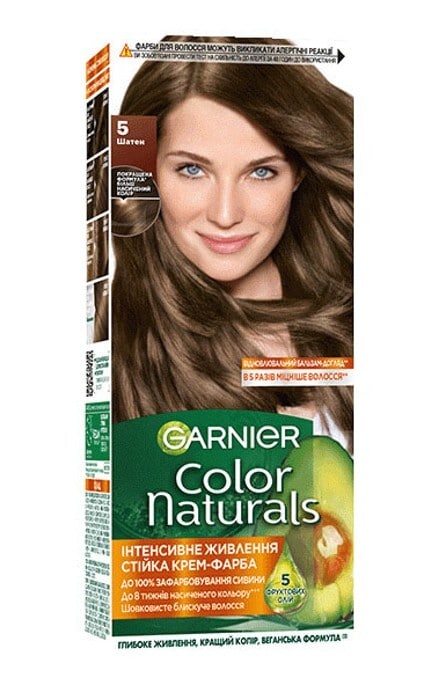 COLOR NATURALS-Крем-краска Garnier Color Naturals Creme 5 Шатен-3600542591737