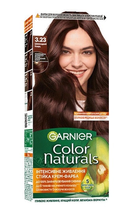 COLOR NATURALS-Краска для волос Garnier Color Naturals Интенсивное питание тон 3.23-3600541678750